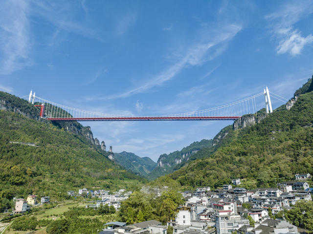 大桥 秋景