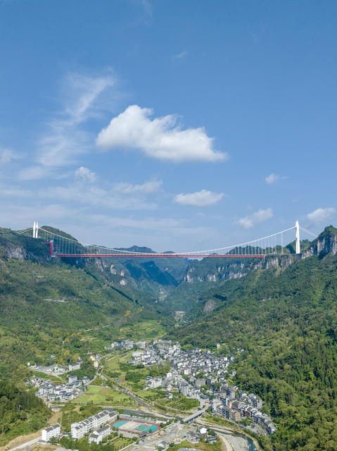 大桥 秋景