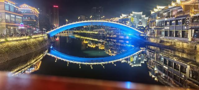 裕后街夜景 美轮美奂