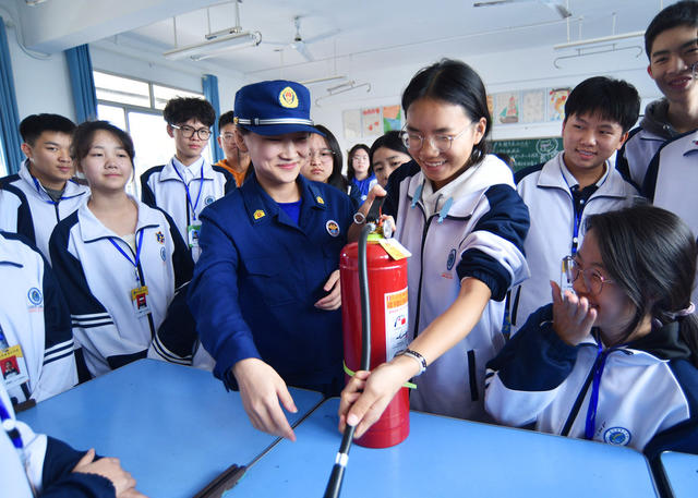 嘉禾：消防安全知识进校园