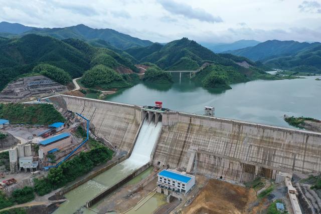 毛俊水库  水库 蓝山  下闸  蓄水