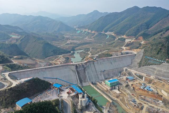 毛俊水库  水库 蓝山  下闸  蓄水