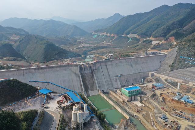 毛俊水库  水库 蓝山  下闸  蓄水