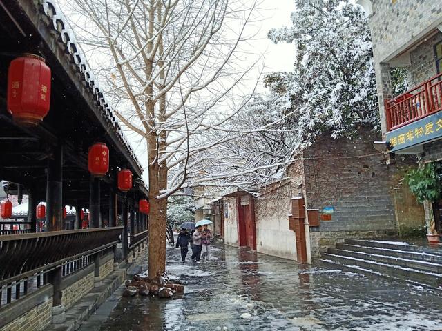 2021年冬 银白世界  湘西大地