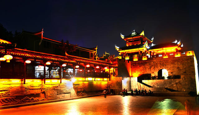 古城 建筑 老街 景观