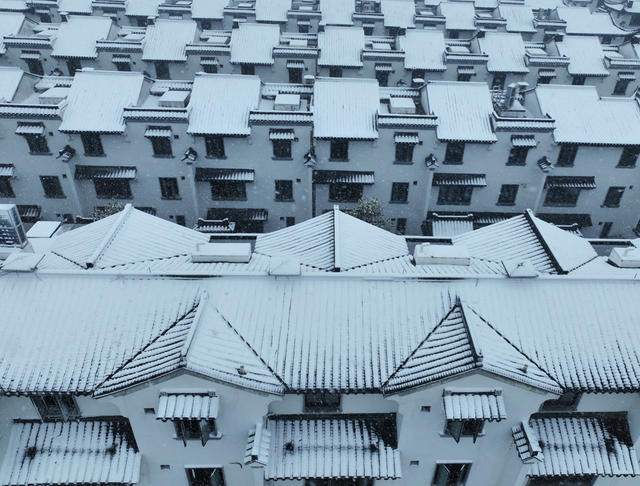 雪 衡阳 石鼓书院 风光，美景