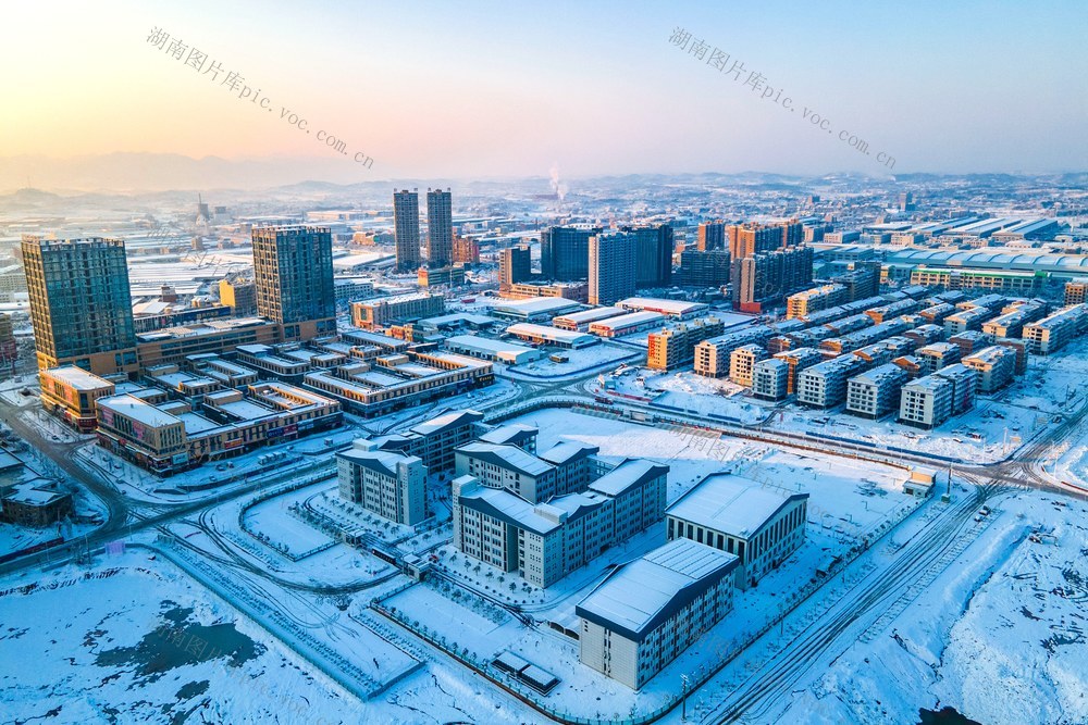 降雪  美景  冰雪  曾国藩故居  蔡和森故居