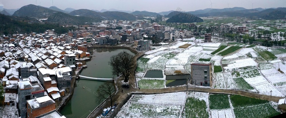 江永 古村 田园 雪韵 美如画 