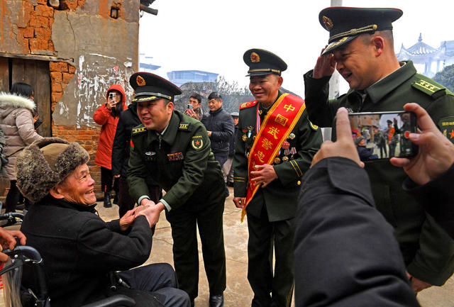 蒋云忐 武警 中国武警忠诚卫士