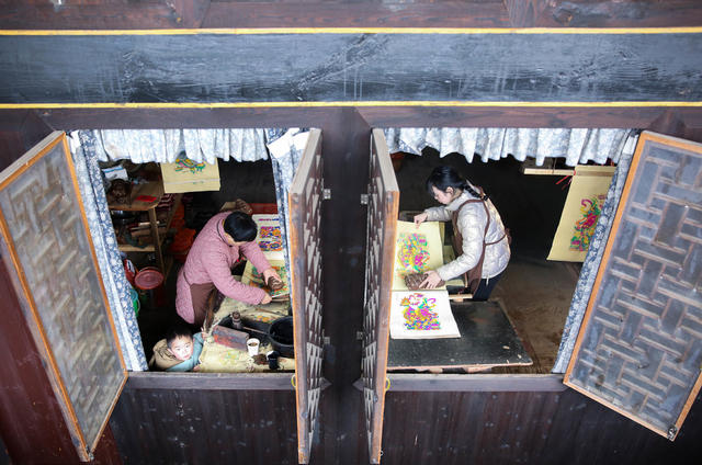 文化 文旅 非遗 滩头年画 传承