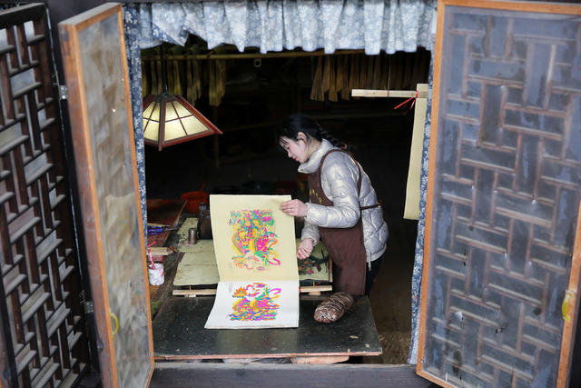 文化 文旅 非遗 滩头年画 传承