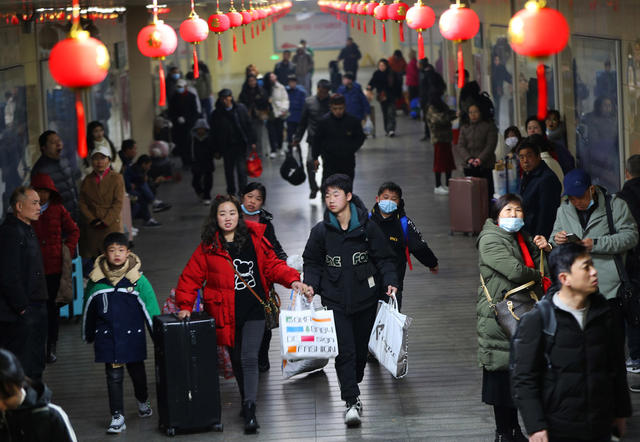 春运 第一天 铁路 客流