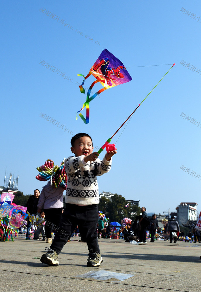 春光 市民 风筝 自然