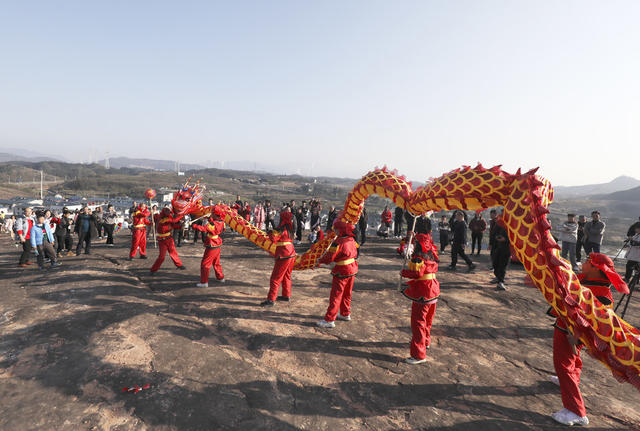 春节 闹新春 舞龙 民俗文化 过大年