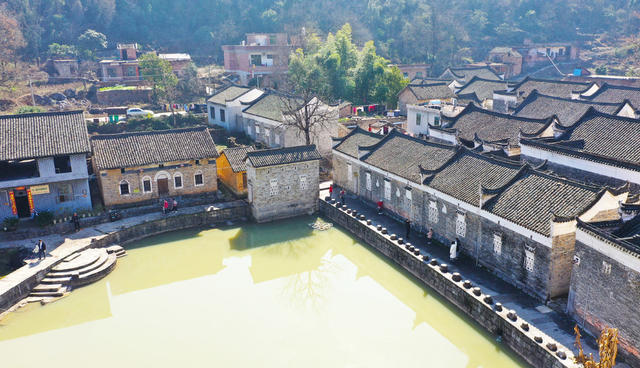 古村  旅游  美景  春节
