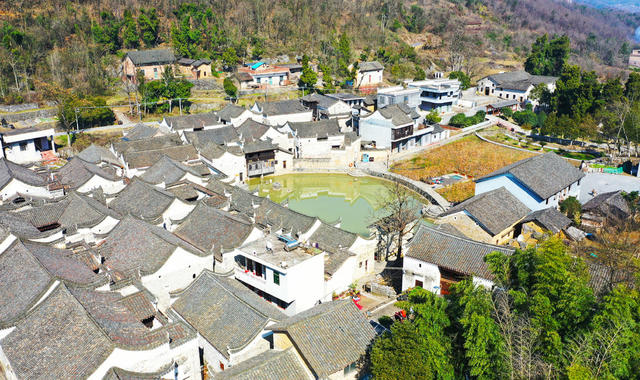 古村  旅游  美景  春节