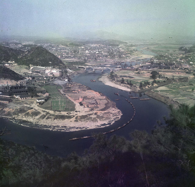 浏阳全景 浏阳河 俯瞰浏阳