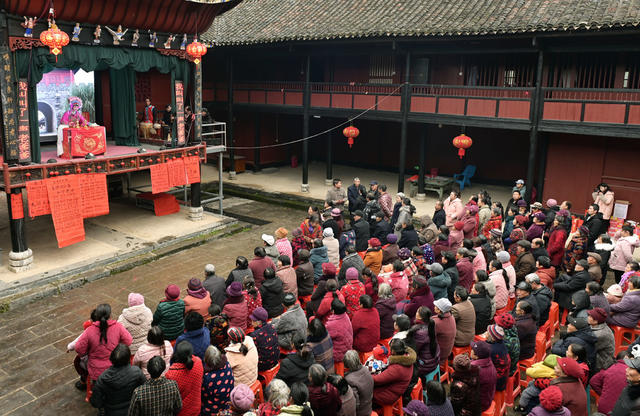 古典戏  祁剧 文艺下乡 传统文化 农村 地方戏 文化生活  祁剧团 文艺演出