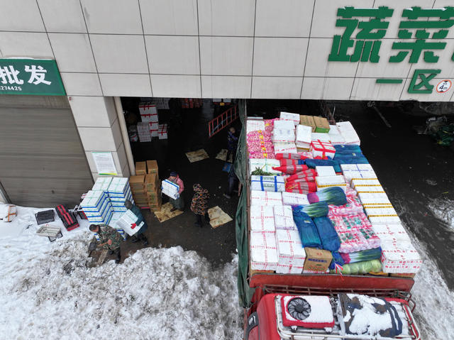 气候 冰冻大雪 春节 蔬菜供应 蔬菜储备 市场保障
