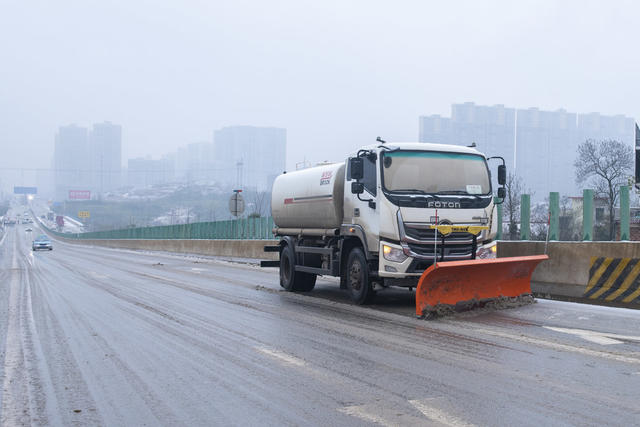 娄底 除冰雪 保畅通 冰冻天气