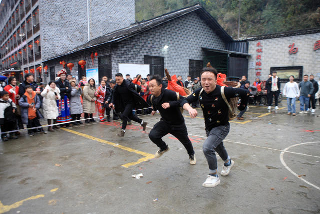 湖南，湘西，趣味，欢乐，迎接，新春，比赛