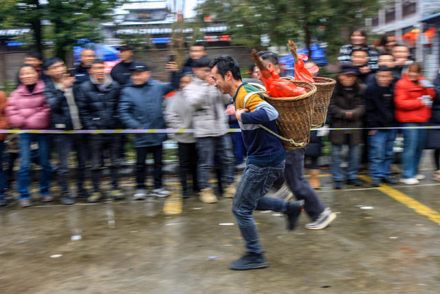 湖南，湘西，趣味，欢乐，迎接，新春，比赛