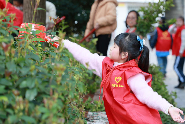 植树节 小学生 植树活动 
