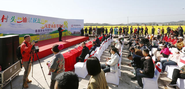 湖南  郴州市  苏仙区 村头村 
 油菜花  栖凤渡镇   黄建华 