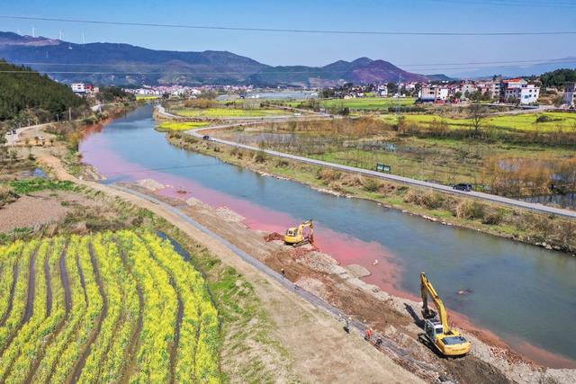 水利 河堤 农田 春耕 防洪 施工 河流