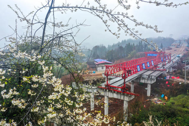 湖南 龙山 桑龙高速公路 建设 有序推进 