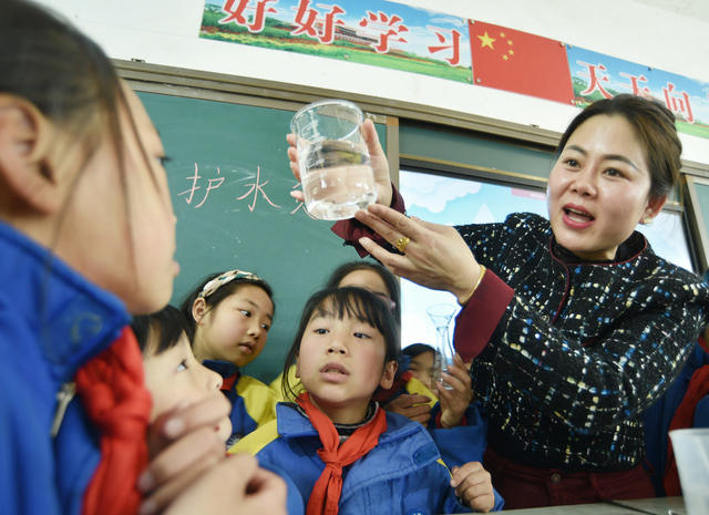 湖南嘉禾： 爱护环境  节水护水   