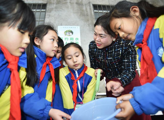 湖南嘉禾： 爱护环境  节水护水   