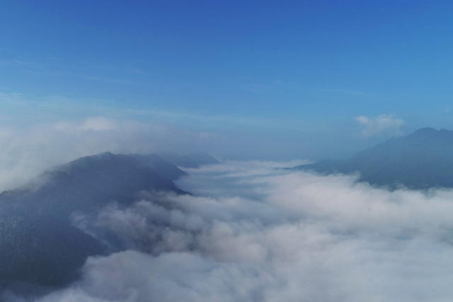 峡谷  云雾 保护区 马鞍山