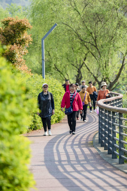 峒河 湿地 春光 城市之肾 绿色 自然