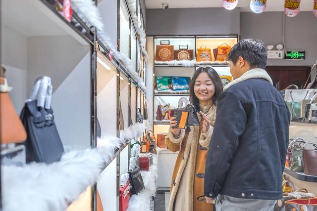 经济 促消费 购物 箱包