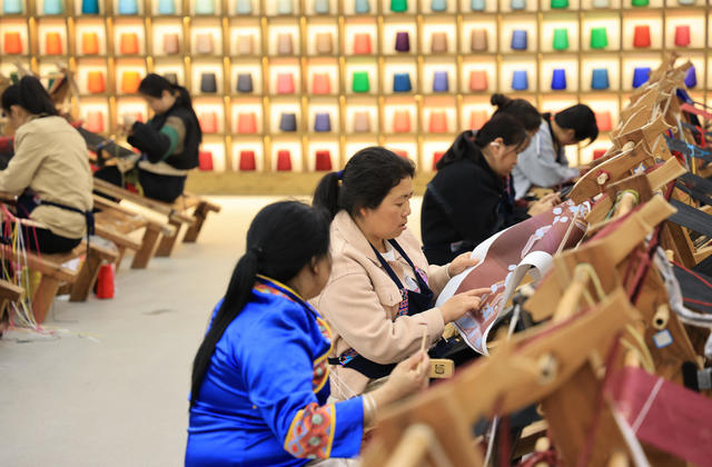 张家界 织锦 生产 