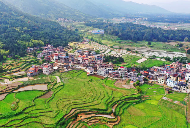 蓝山：乡村田园春色美