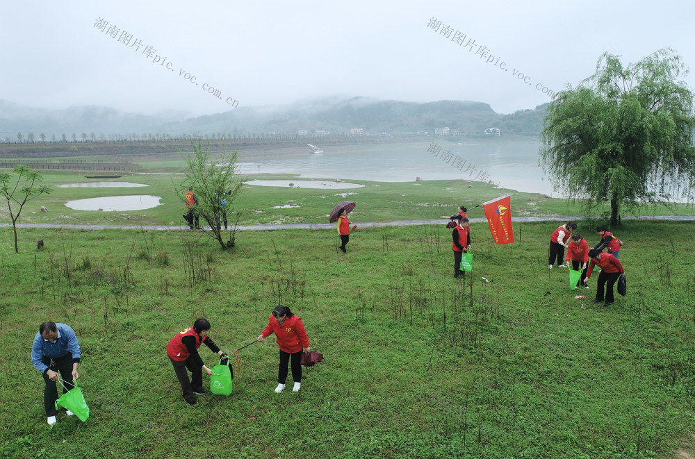 湖南郴州 桂东  资兴  志愿者 净滩  东江湖 美