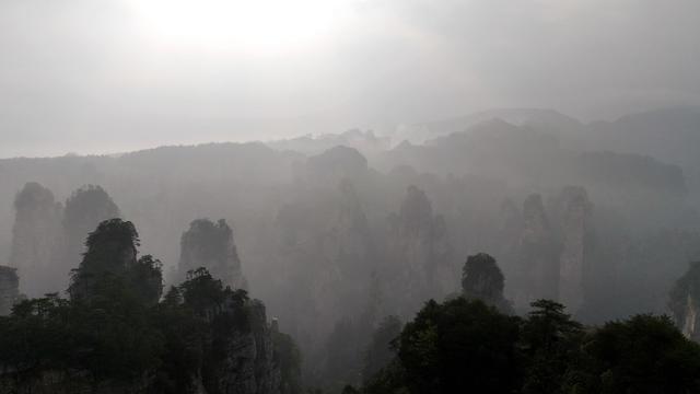 张家界 旅游 武陵源 黄石寨 张家界国家森林公园