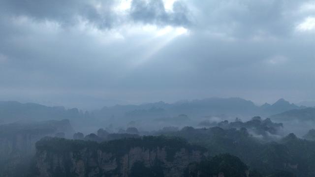 张家界 旅游 武陵源 黄石寨 张家界国家森林公园