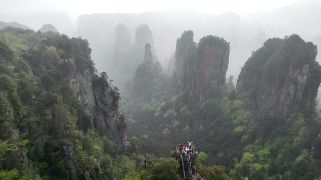 张家界 旅游 武陵源 黄石寨 张家界国家森林公园