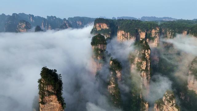 张家界 武陵源 张家界国家森林公园 旅游 云海奇峰