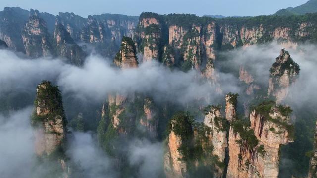 张家界 武陵源 张家界国家森林公园 旅游 云海奇峰