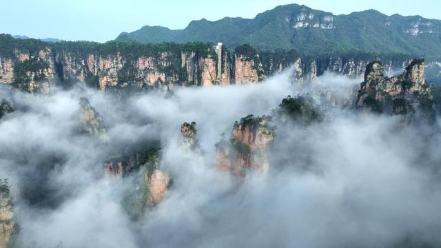 张家界 武陵源 张家界国家森林公园 旅游 云海奇峰