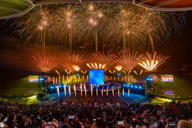 浏阳烟花 焰火燃放 跨年焰火 天空剧院 浏阳花炮 新年焰火 焰火晚会