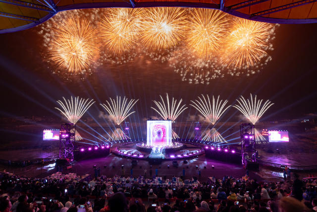 浏阳烟花 焰火燃放 跨年焰火 天空剧院 浏阳花炮 新年焰火 焰火晚会