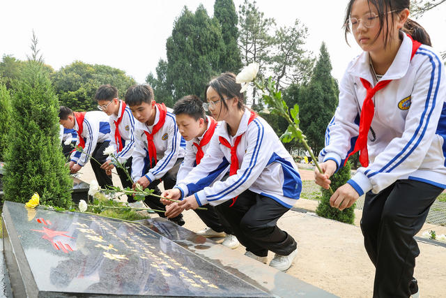 临武县--清明祭英烈  传承英雄志