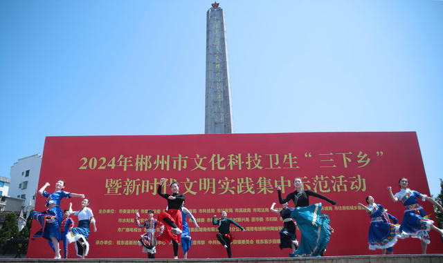 湖南郴州 “ 三下乡” 集中示范 桂东 志愿服务队
