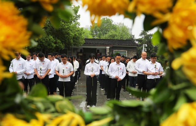 清明节 祭扫 先烈 哀思