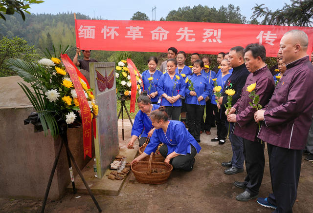 清明节  祭奠英烈 甜藤粑  民俗 侗族